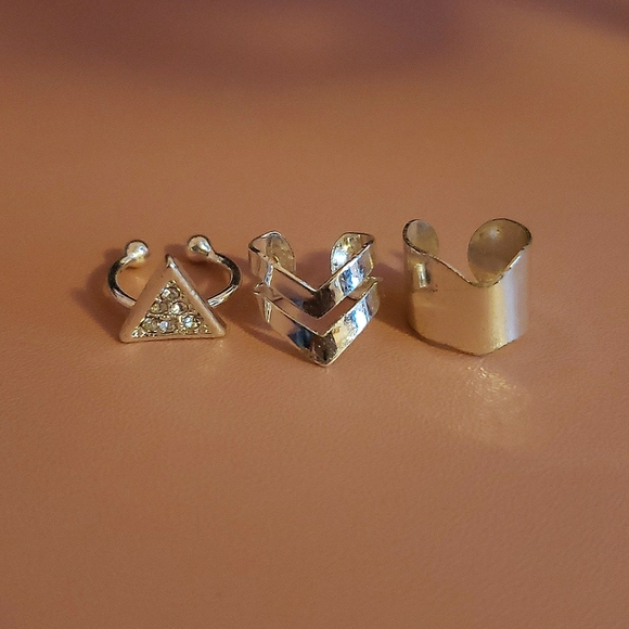 Set of 3 Mini Ear Cuffs - Picture 1 of 1